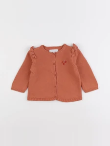 Cadet Rousselle - gilet marron - 6 mois