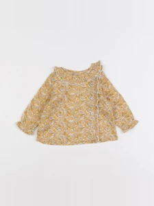 Boutchou - blouse jaune - 6 mois