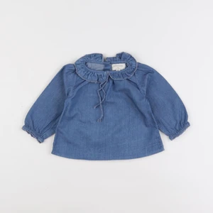 Louis Louise - blouse bleu - 6 mois