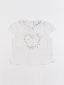 Tape à l'oeil - tee-shirt blanc - 12 mois
