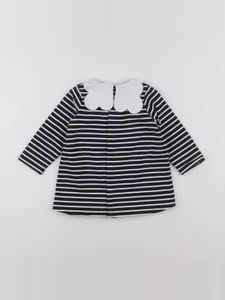 Jacadi - robe blanc, noir - 18 mois