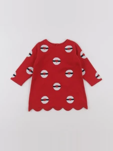 Jacadi - robe rouge - 6 mois