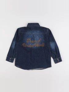 Vertbaudet - chemise bleu - 5 ans