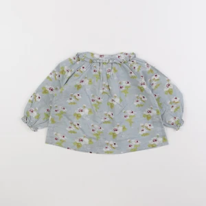 Bonton - blouse bleu - 6 mois