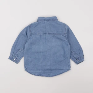 Boutchou - chemise bleu - 18 mois