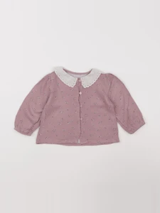 Vertbaudet - blouse rose - 6 mois