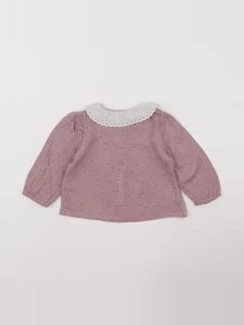 Vertbaudet - blouse rose - 6 mois