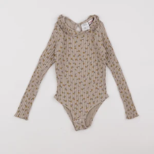 Zara - body à col beige - 4/5 ans