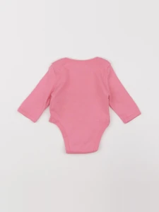 Vertbaudet - body rose - 1 mois