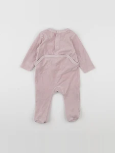 Boutchou - pyjama velours rose - 9 mois