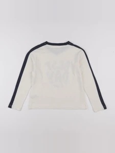 Monoprix - tee-shirt beige - 8 ans