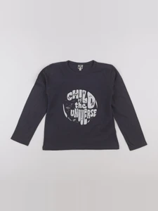 Bonton - tee-shirt gris - 8 ans