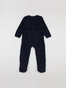 Vertbaudet - pyjama velours bleu - 3 ans