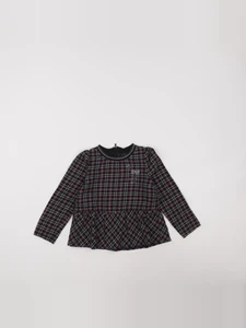 IKKS - blouse noir, rouge - 5 ans