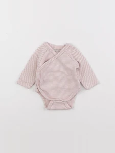 Vertbaudet - body rose - 0 mois