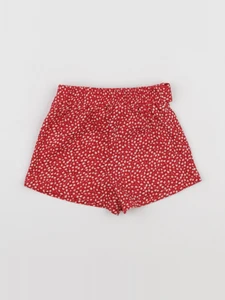 Mango - short rouge - 9/12 mois