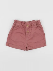 Vertbaudet - short rouge - 12 mois