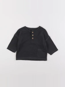 Vertbaudet - tee-shirt gris - 9 mois