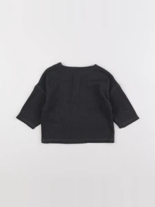 Vertbaudet - tee-shirt gris - 9 mois