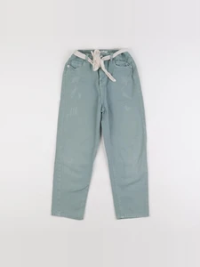Vertbaudet - pantalon vert, bleu - 8 ans