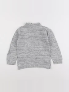 H&M - pull gris - 18/24 mois