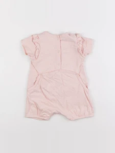 Vertbaudet - combinaison rose - 9 mois