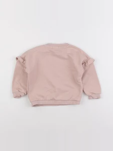 Vertbaudet - sweat rose - 2 ans