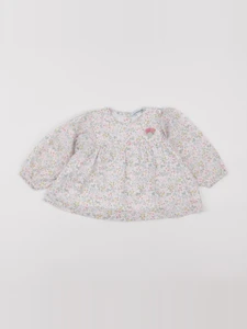 Vertbaudet - blouse blanc - 18 mois