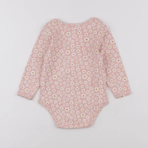 Vertbaudet - body rose - 12 mois