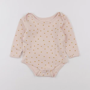 Vertbaudet - body rose - 12 mois