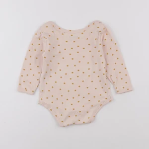 Vertbaudet - body rose - 12 mois