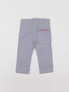 Jacadi - pantalon blanc, bleu - 18 mois
