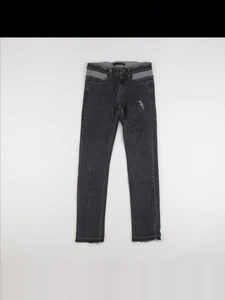 IKKS - jean gris - 12 ans