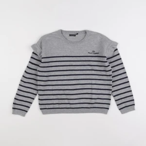 IKKS - pull gris - 8 ans