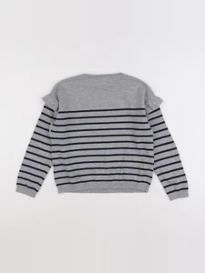 IKKS - pull gris - 8 ans