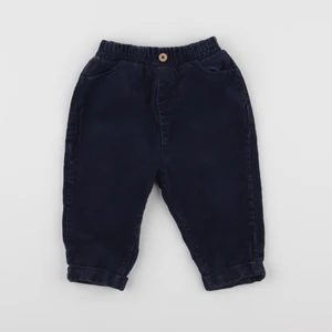 Vertbaudet - pantalon bleu - 12 mois