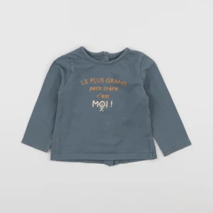 Vertbaudet - tee-shirt vert - 9 mois