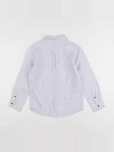 Monoprix - chemise bleu - 8 ans