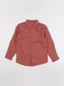Monoprix - chemise rose (état neuf) - 8 ans