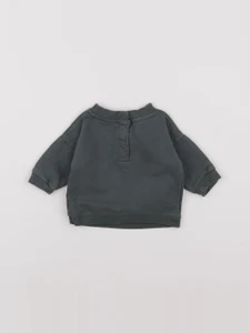 Vertbaudet - sweat vert - 3 mois