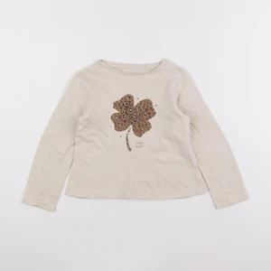 Vertbaudet - tee-shirt beige - 4 ans