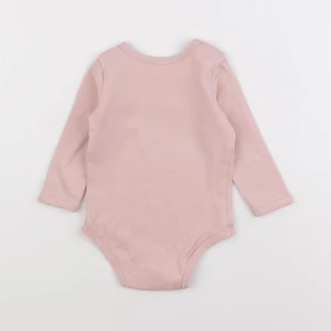 Vertbaudet - body rose - 12 mois