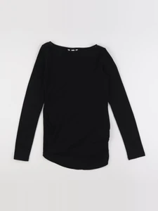 H&M - tee-shirt grossesse noir - xs