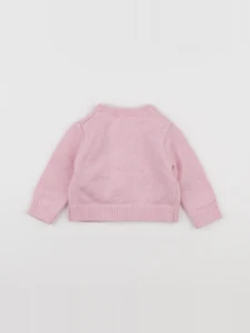 Jacadi - gilet rose - 6 mois