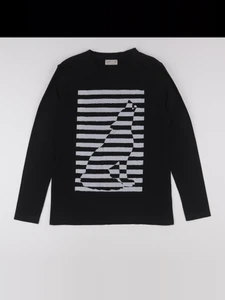 Zara - tee-shirt noir - 13/14 ans