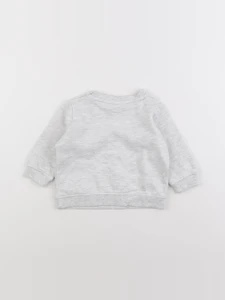 Tape à l'oeil - sweat gris - 6 mois