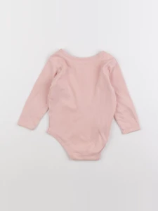 Vertbaudet - body rose - 24 mois