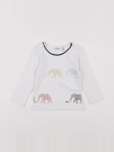 IKKS - tee-shirt blanc - 2 ans