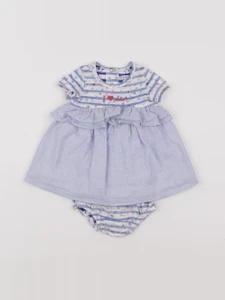IKKS - robe bleu - 3 mois
