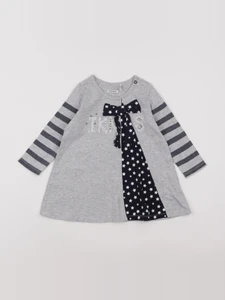 IKKS - robe gris - 18 mois